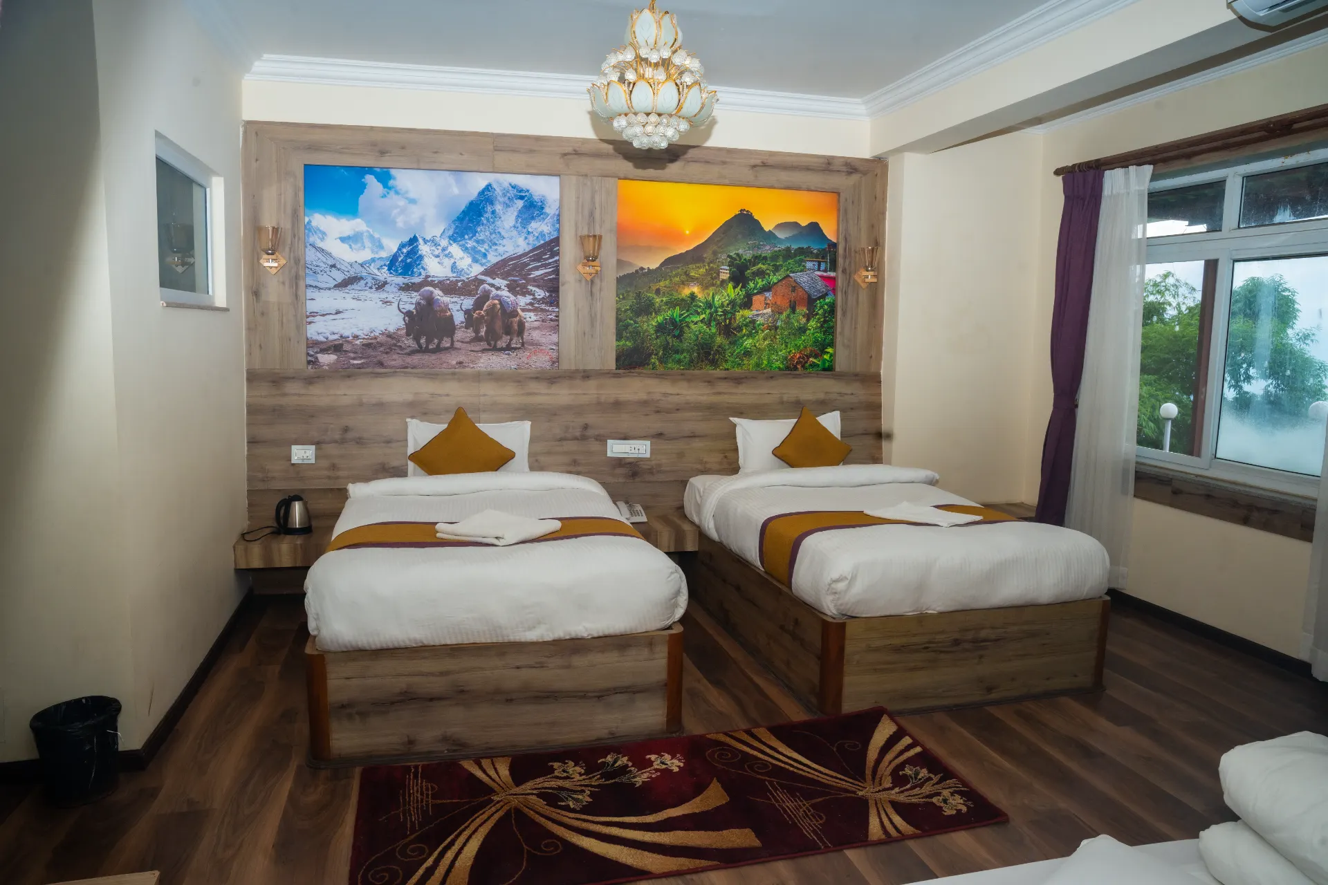 Deluxe Twin Bed City View